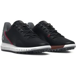 Under Armour HOVR Drive SL 2 Wide Golf Shoes - Black/Pitch Gray/Electric Tangerine 11 Under Armour HOVR Drive SL 2 Wide Golf Shoes - Black/Pitch Gray/Electric Tangerine -All Wedges Shop 3025079 001 PAIR