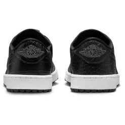 Nike Air Jordan 1 Low Golf Shoes - Black Croc -All Wedges Shop DD9315 003 1