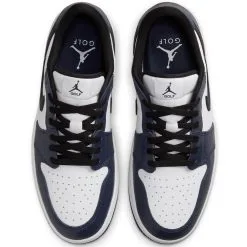 Nike Air Jordan 1 Low Golf Shoes - White/Midnight Navy -All Wedges Shop DD9315 104 3