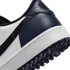 Nike Air Jordan 1 Low Golf Shoes - White/Midnight Navy -All Wedges Shop DD9315 104 8