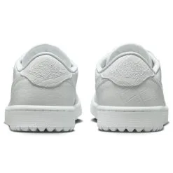 Nike Air Jordan 1 Low Golf Shoes - Triple White Croc -All Wedges Shop DD9315 110 1