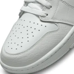 Nike Air Jordan 1 Low Golf Shoes - Triple White Croc -All Wedges Shop DD9315 110 7