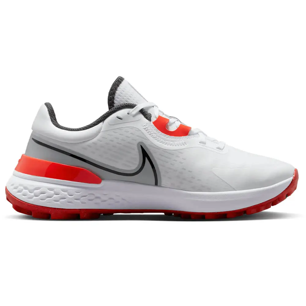 Nike Infinity Pro 2 Golf Shoes - White/Black/Wolf Grey/Picante Red 3 Nike Infinity Pro 2 Golf Shoes - White/Black/Wolf Grey/Picante Red