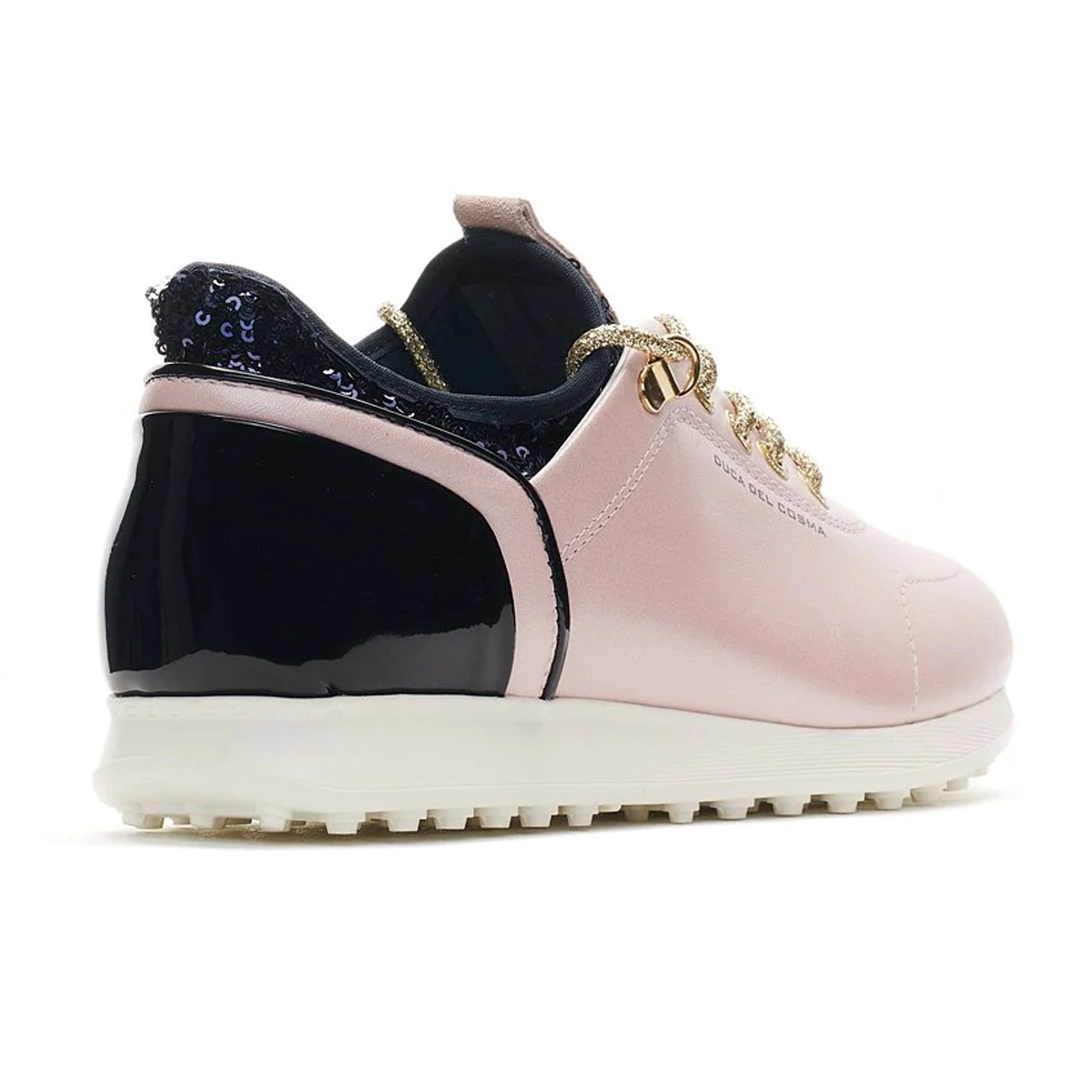 Duca Del Cosma Pose Ladies Golf Shoes - Pink/Navy 7 Duca Del Cosma Pose Ladies Golf Shoes - Pink/Navy - Image 5
