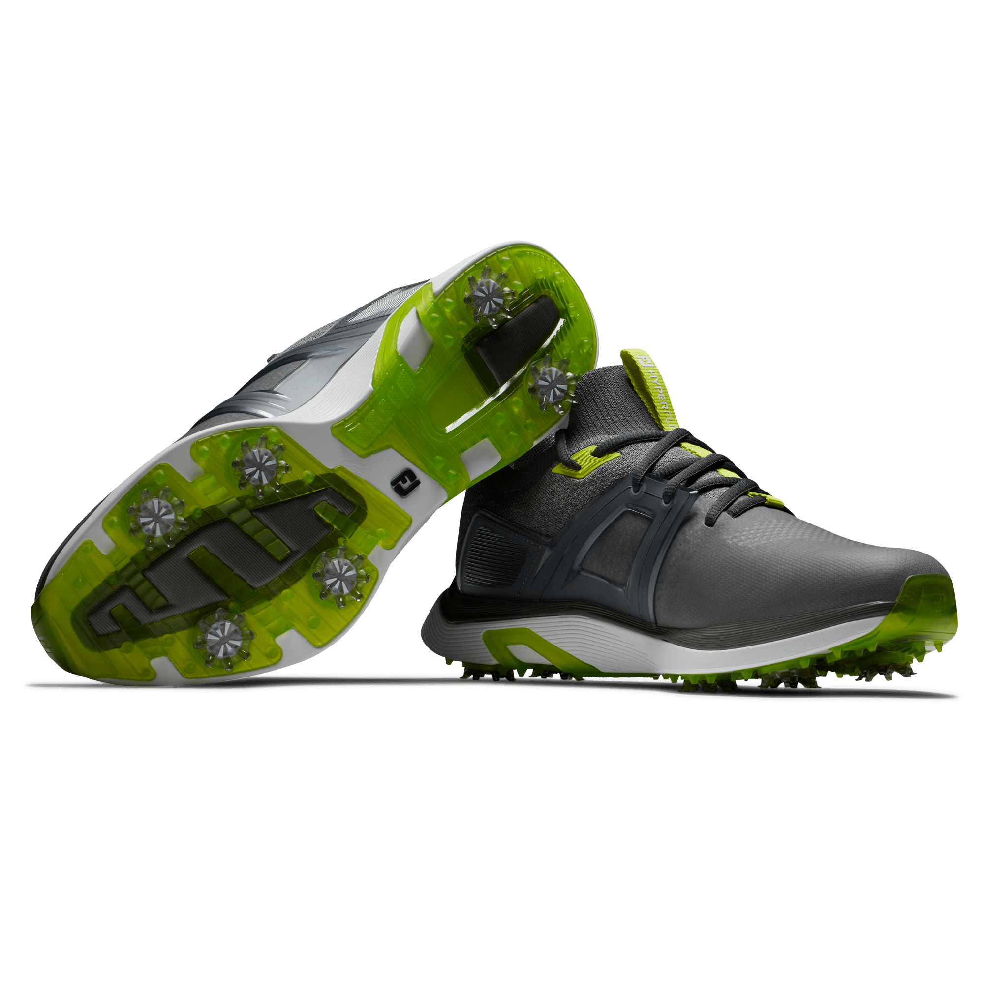 FootJoy Hyperflex Golf Shoes - #51044 Charcoal/Grey/Lime 9 FootJoy Hyperflex Golf Shoes - #51044 Charcoal/Grey/Lime - Image 7
