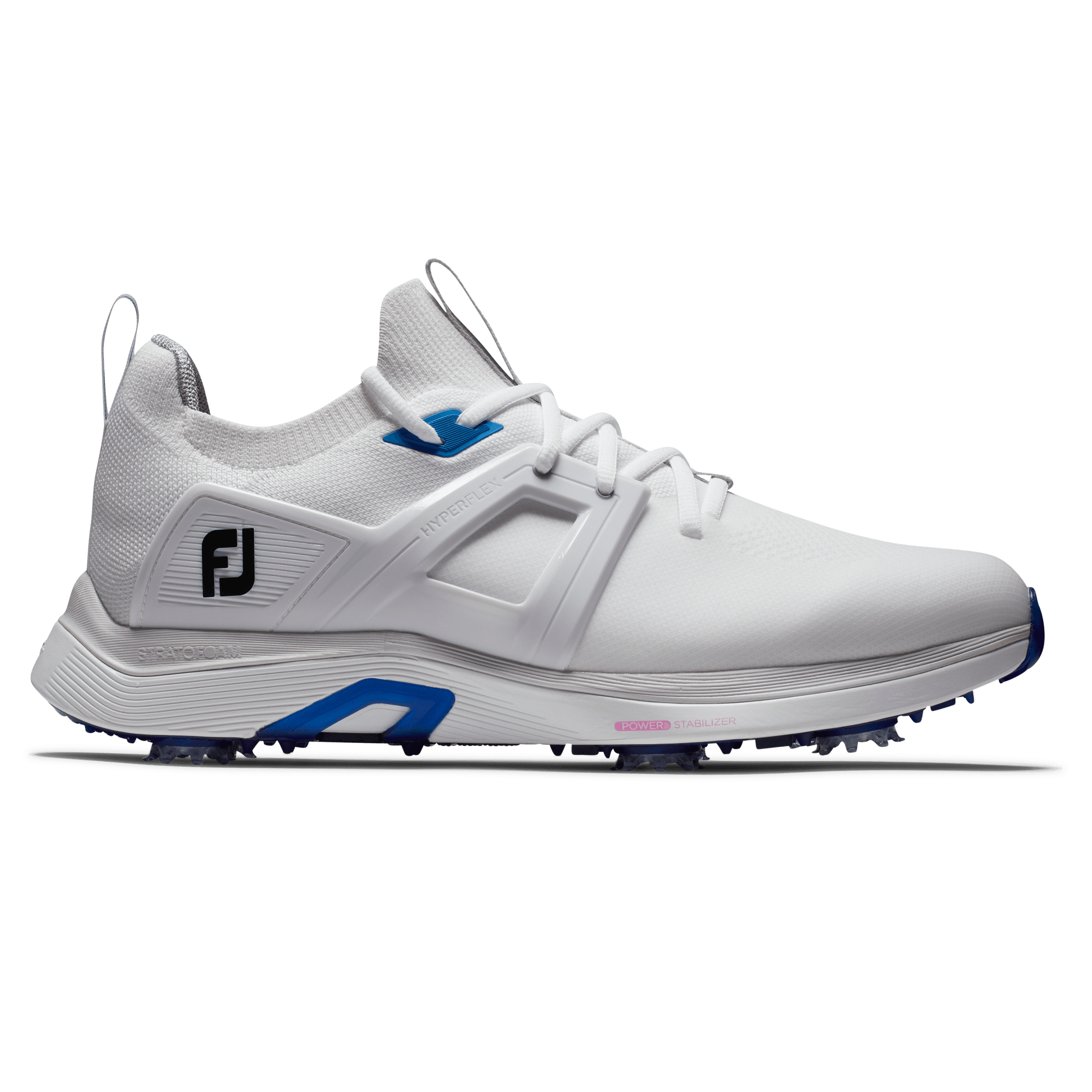 FootJoy Hyperflex Golf Shoes - #51118 White/Blue/Pink 3 FootJoy Hyperflex Golf Shoes - #51118 White/Blue/Pink