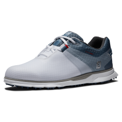FootJoy Pro SL Sport Golf Shoes - #53853 White/Blue Fog/Navy 12 FootJoy Pro SL Sport Golf Shoes - #53853 White/Blue Fog/Navy -All Wedges Shop FJ 53854 00