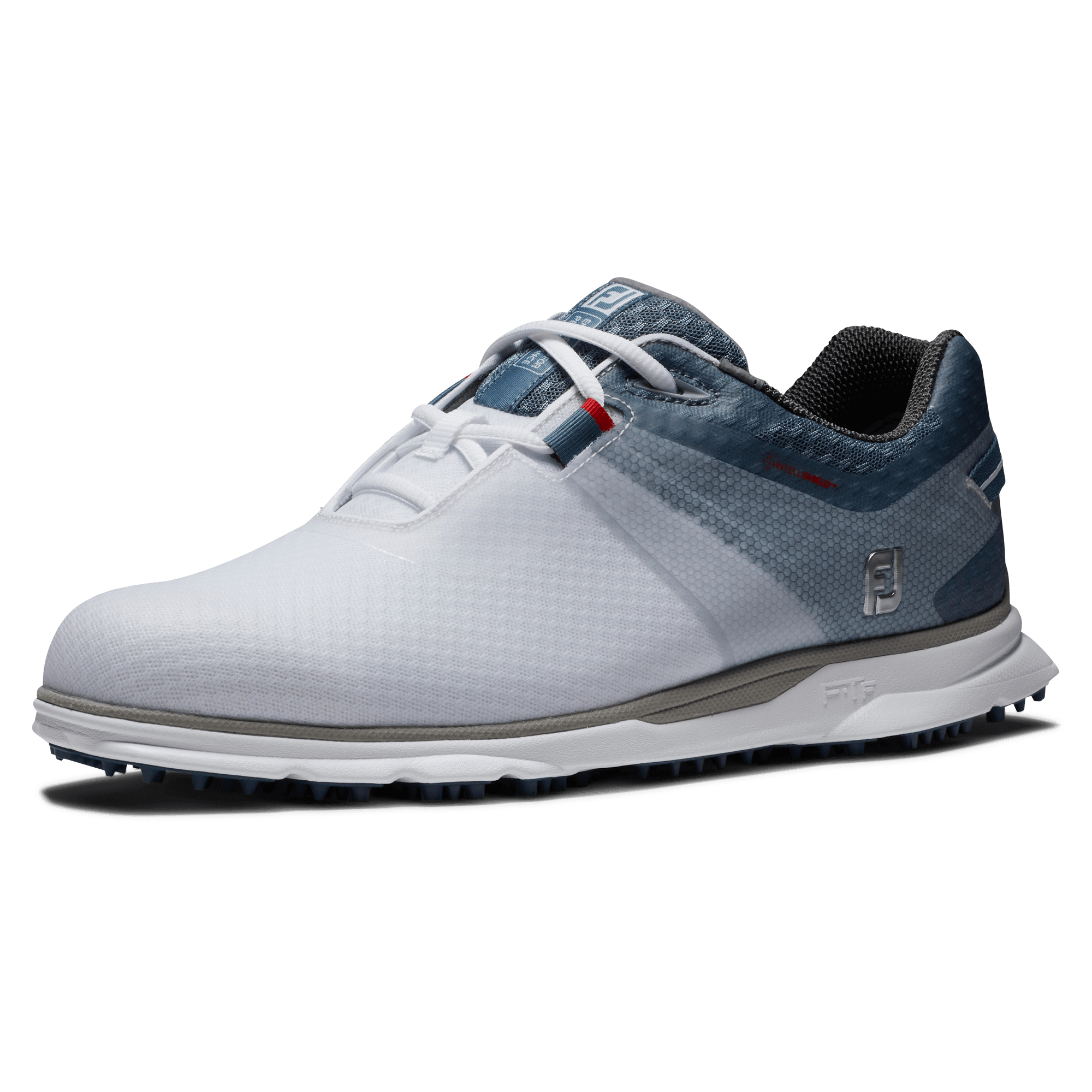 FootJoy Pro SL Sport Golf Shoes - #53853 White/Blue Fog/Navy 6 FootJoy Pro SL Sport Golf Shoes - #53853 White/Blue Fog/Navy - Image 4