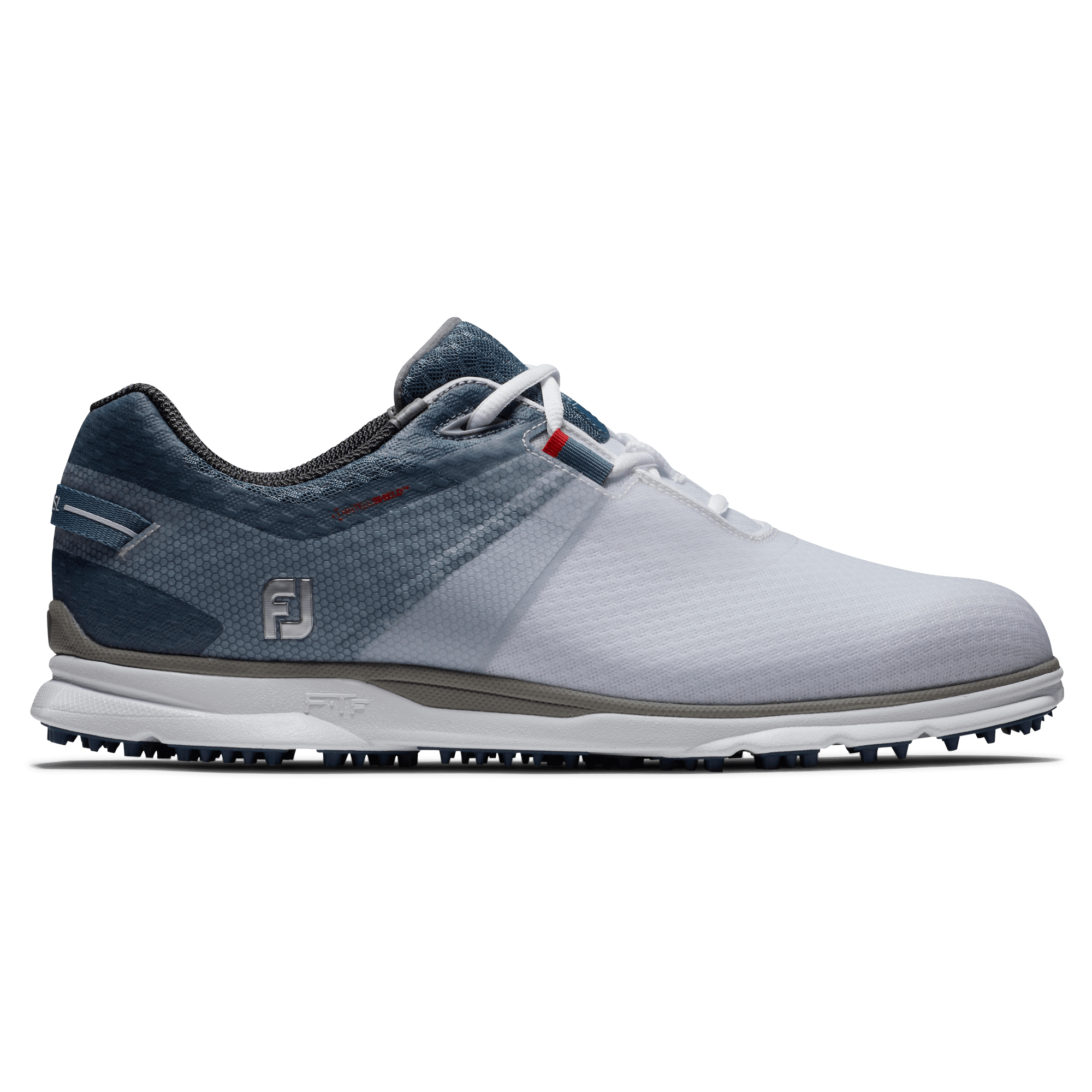 FootJoy Pro SL Sport Golf Shoes - #53853 White/Blue Fog/Navy 3 FootJoy Pro SL Sport Golf Shoes - #53853 White/Blue Fog/Navy