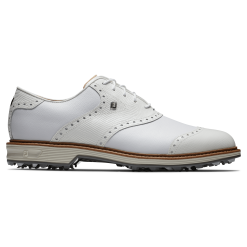 FootJoy Premiere Series Wilcox Golf Shoes - #54322 White/Light Grey