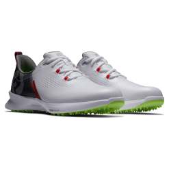 FootJoy Fuel Golf Shoes - #55452 White/Navy/Lime -All Wedges Shop FJ 55452 04