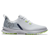 FootJoy Fuel Sport Golf Shoes - #55453 White/Navy/Green -All Wedges Shop FJ 55453 01