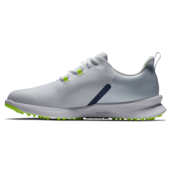 FootJoy Fuel Sport Golf Shoes - #55453 White/Navy/Green -All Wedges Shop FJ 55453 02