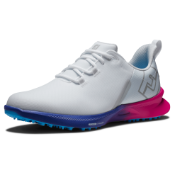FootJoy Fuel Sport Golf Shoes - #55455 White/Pink/Blue -All Wedges Shop FJ 55455 00