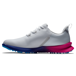 FootJoy Fuel Sport Golf Shoes - #55455 White/Pink/Blue -All Wedges Shop FJ 55455 02