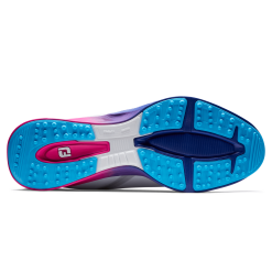 FootJoy Fuel Sport Golf Shoes - #55455 White/Pink/Blue -All Wedges Shop FJ 55455 03