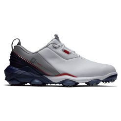 FootJoy Tour Alpha Golf Shoes - #55500 White/Navy/Grey