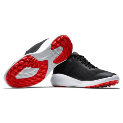 FootJoy Flex Golf Shoes - #56141 Black/White/Red -All Wedges Shop FJ 56141 05