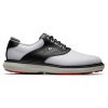 FootJoy Traditions Golf Shoes - #57924 White/Black/Grey -All Wedges Shop FJ 57924 01
