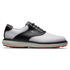 FootJoy Traditions Golf Shoes - #57924 White/Black/Grey