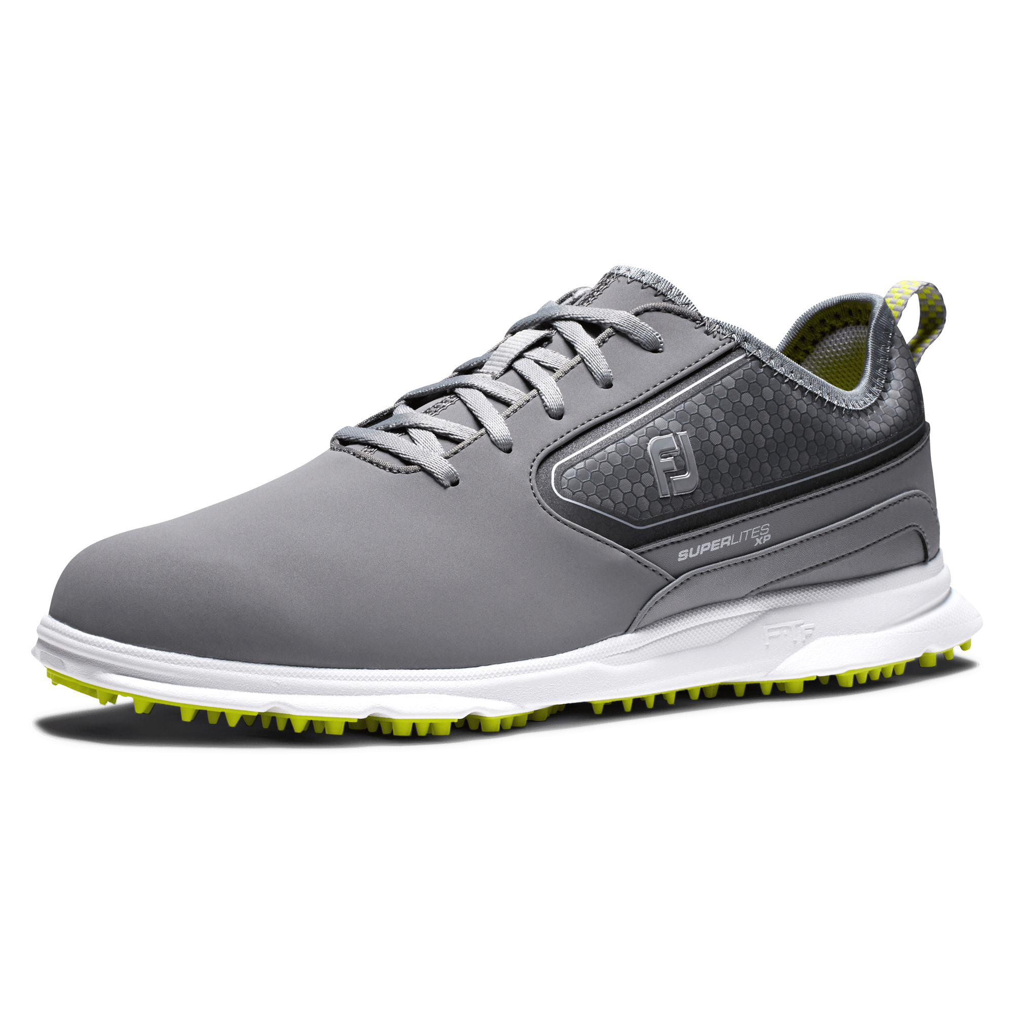 FootJoy Superlites XP Golf Shoes - #58086 Grey/White/Lime 5 FootJoy Superlites XP Golf Shoes - #58086 Grey/White/Lime - Image 4
