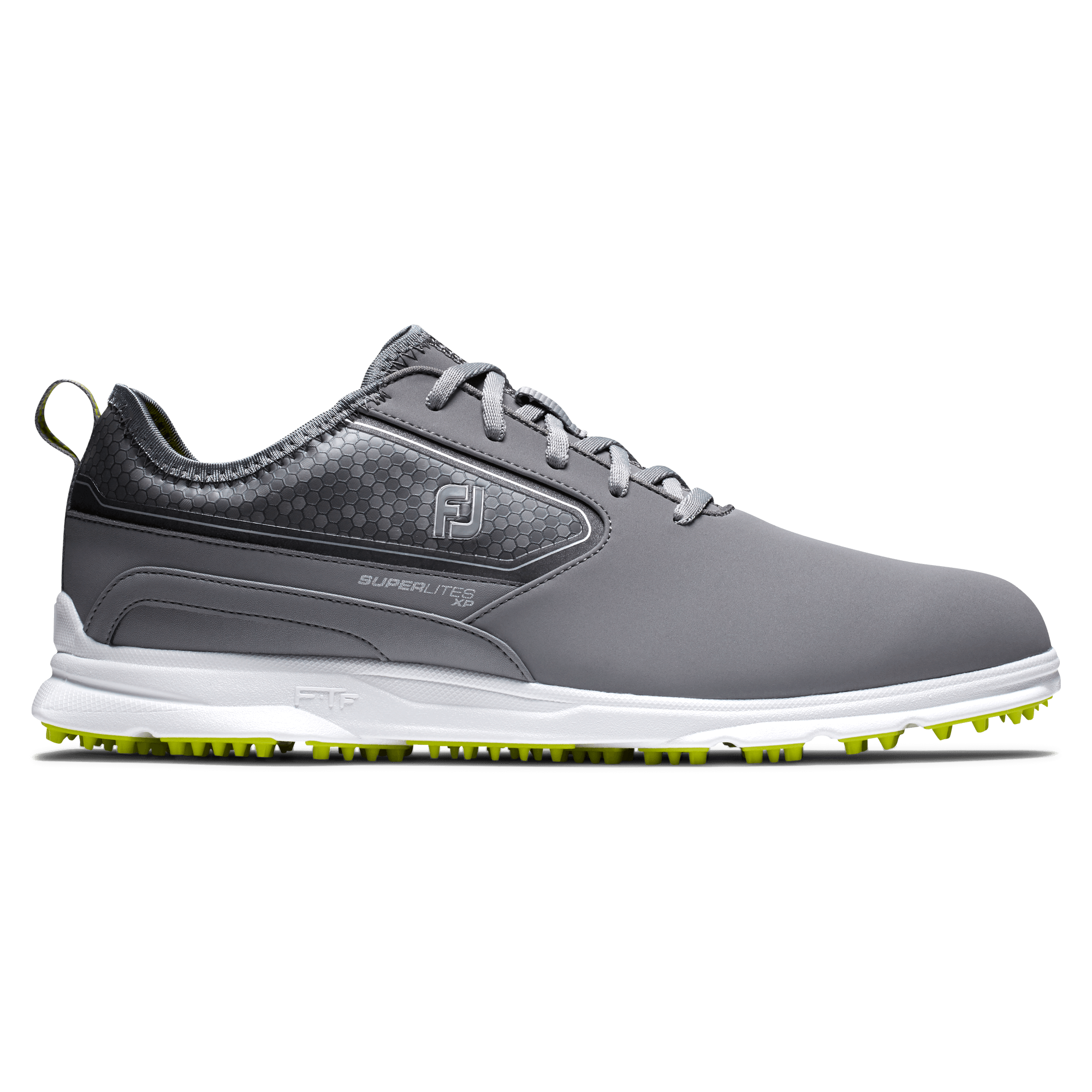 FootJoy Superlites XP Golf Shoes - #58086 Grey/White/Lime 2 FootJoy Superlites XP Golf Shoes - #58086 Grey/White/Lime