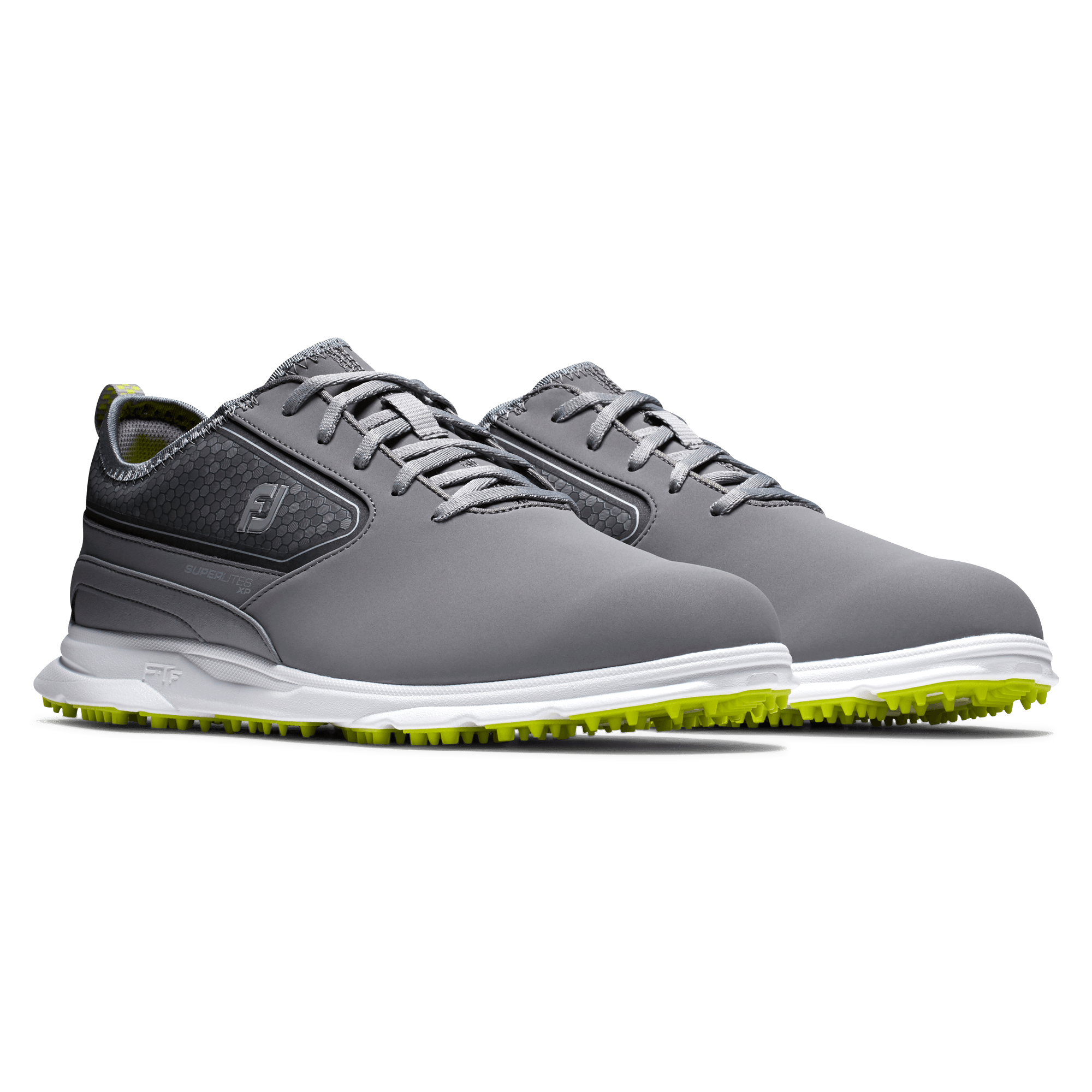 FootJoy Superlites XP Golf Shoes - #58086 Grey/White/Lime 7 FootJoy Superlites XP Golf Shoes - #58086 Grey/White/Lime - Image 6