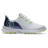 FootJoy Fuel Sport Ladies Golf Shoes - #90128 White/Navy/Green -All Wedges Shop FJ 90128 01
