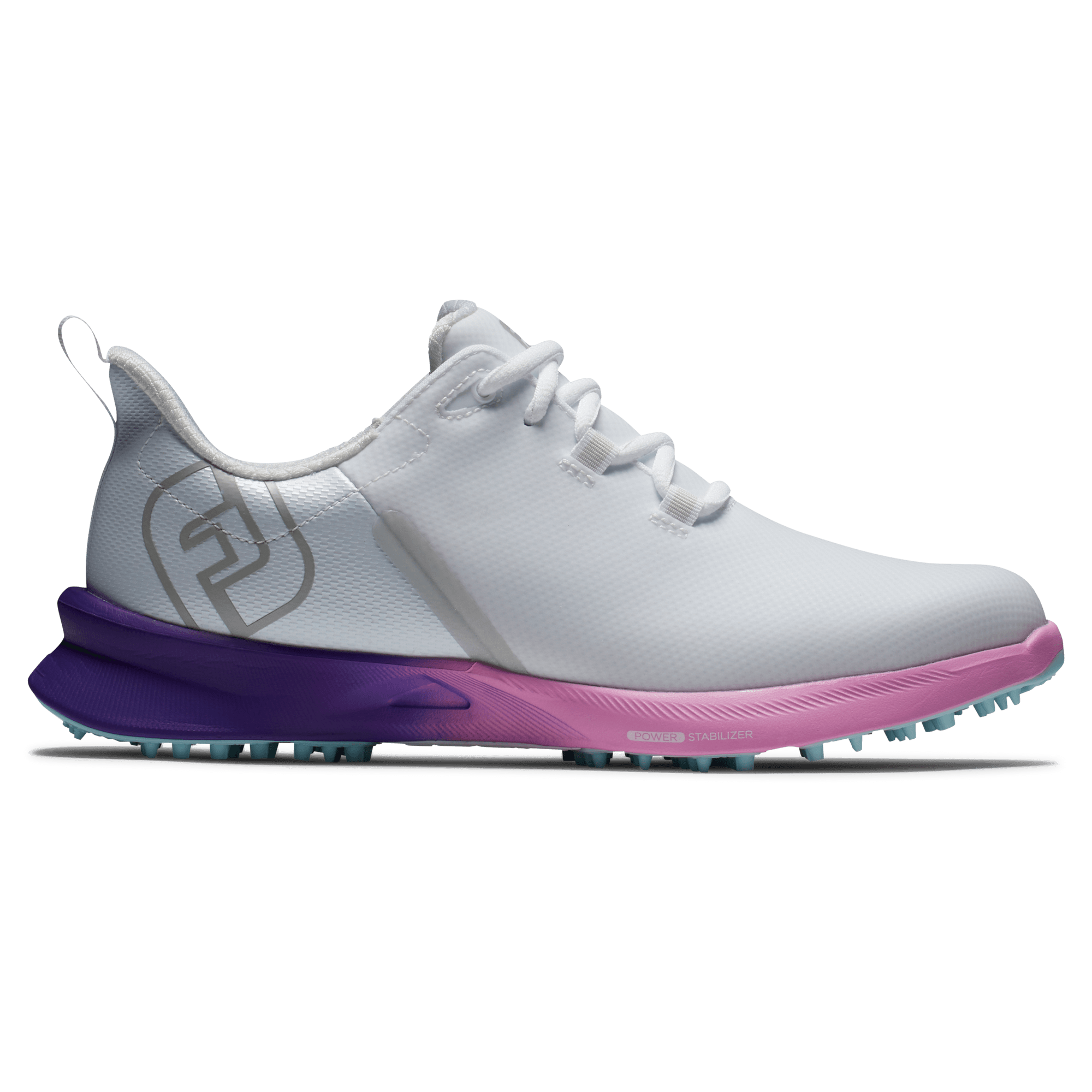 FootJoy Fuel Sport Ladies Golf Shoes - #90547 White/Purple/Pink 3 FootJoy Fuel Sport Ladies Golf Shoes - #90547 White/Purple/Pink