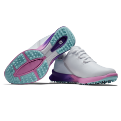 FootJoy Fuel Sport Ladies Golf Shoes - #90547 White/Purple/Pink 15 FootJoy Fuel Sport Ladies Golf Shoes - #90547 White/Purple/Pink -All Wedges Shop FJ 90547 05
