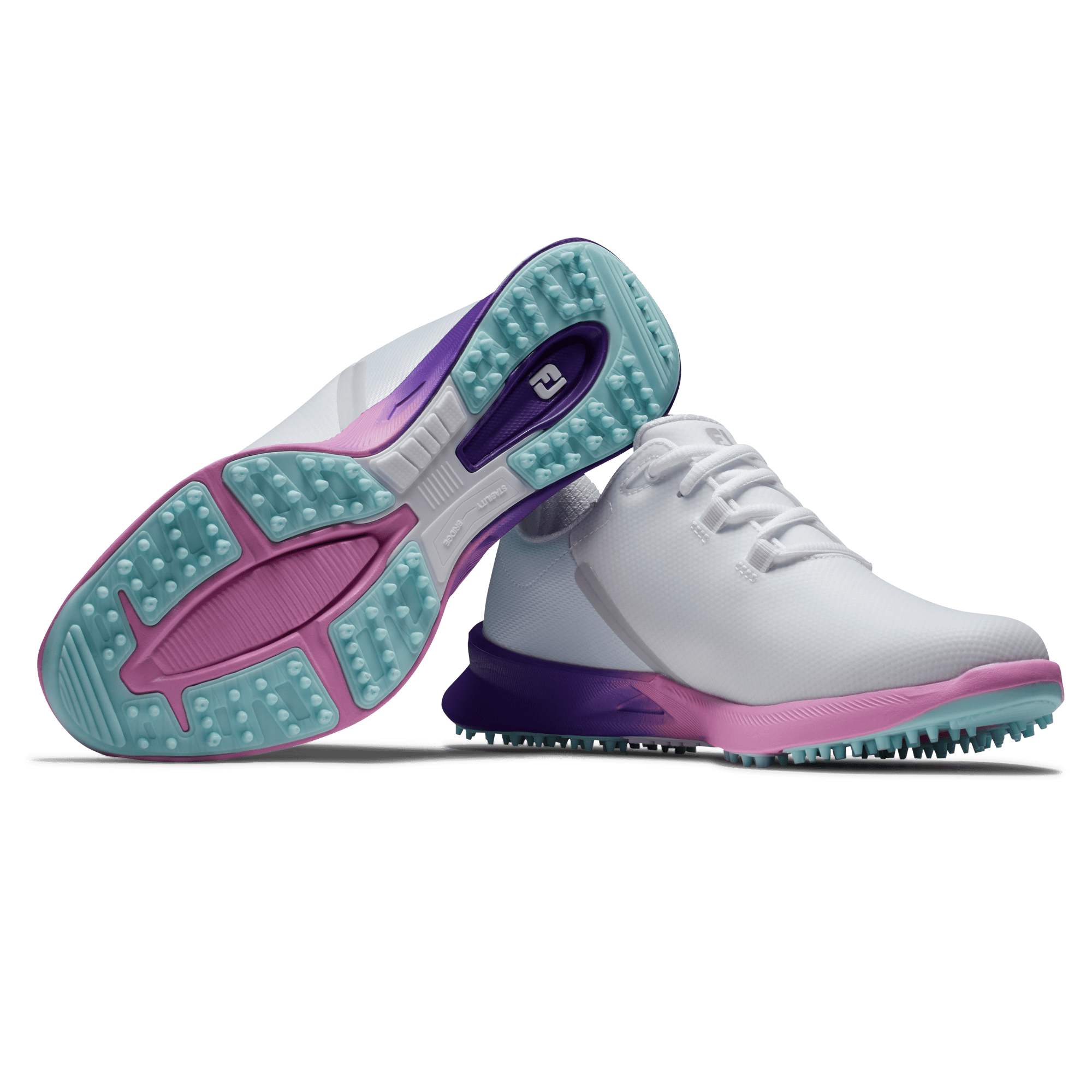 FootJoy Fuel Sport Ladies Golf Shoes - #90547 White/Purple/Pink 9 FootJoy Fuel Sport Ladies Golf Shoes - #90547 White/Purple/Pink - Image 7