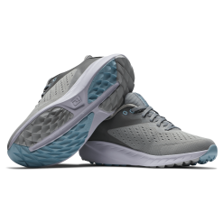 FootJoy FJ Flex XP Ladies Golf Shoes - #95424 Grey/Blue/White -All Wedges Shop FJ 95424 05