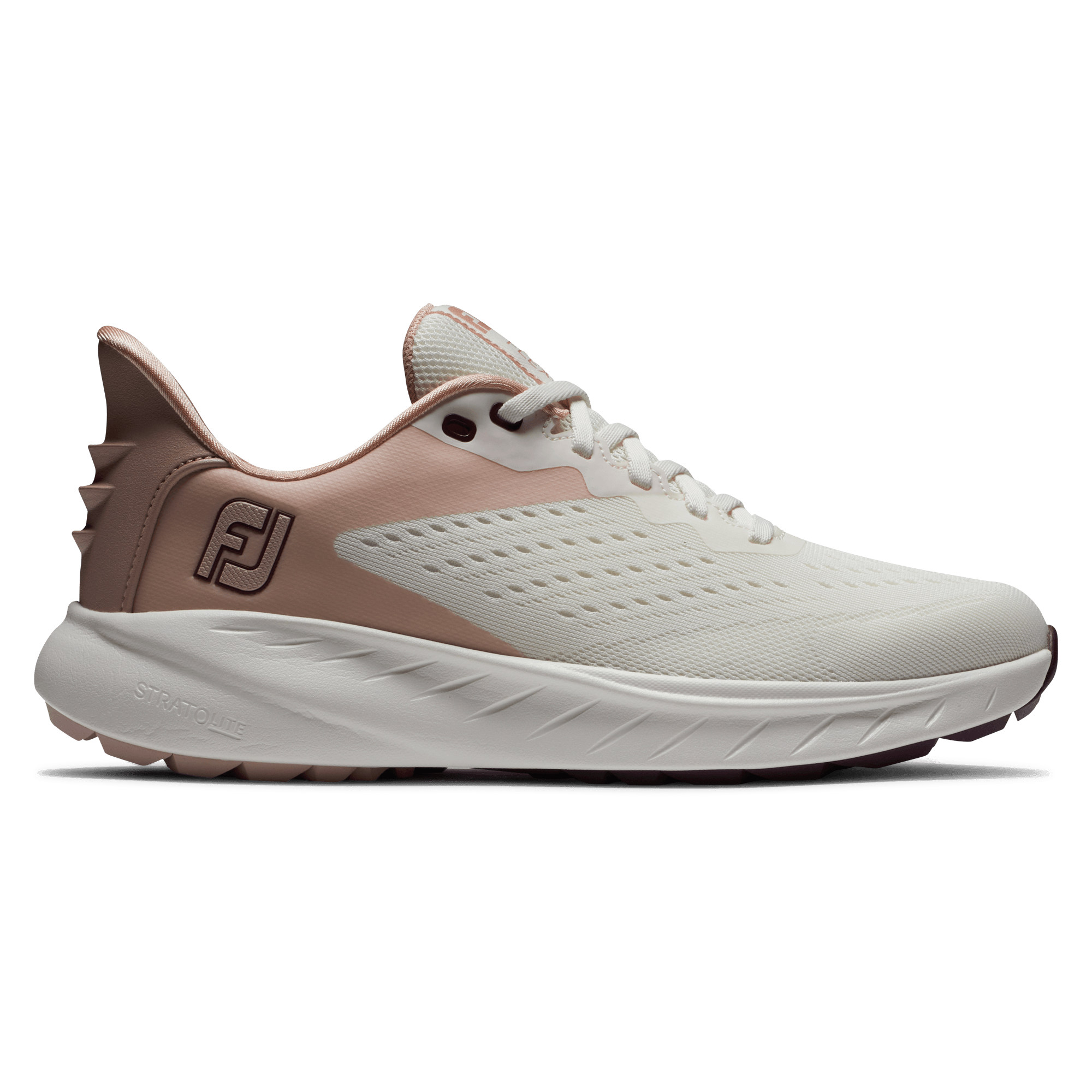 FootJoy FJ Flex XP Ladies Golf Shoes - #95446 Beige/Peach/Blue 3 FootJoy FJ Flex XP Ladies Golf Shoes - #95446 Beige/Peach/Blue