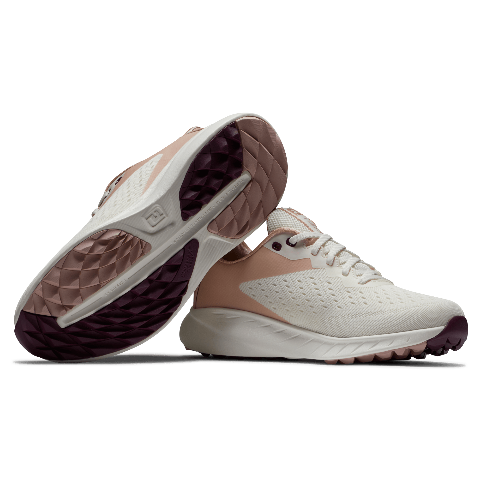 FootJoy FJ Flex XP Ladies Golf Shoes - #95446 Beige/Peach/Blue 9 FootJoy FJ Flex XP Ladies Golf Shoes - #95446 Beige/Peach/Blue - Image 7