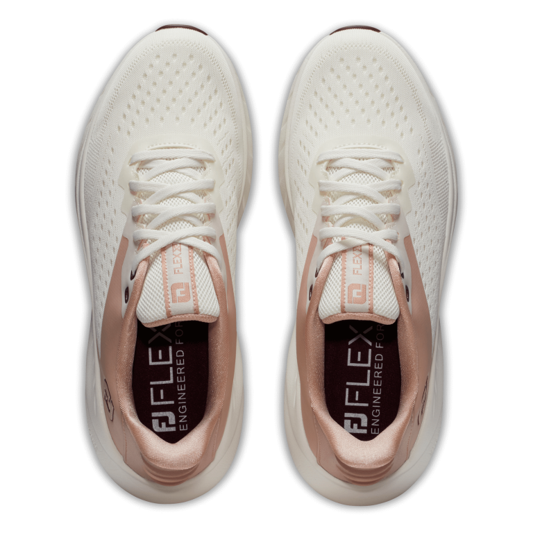 FootJoy FJ Flex XP Ladies Golf Shoes - #95446 Beige/Peach/Blue 7 FootJoy FJ Flex XP Ladies Golf Shoes - #95446 Beige/Peach/Blue - Image 5