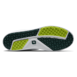 FootJoy Ladies Links Golf Shoes - #98157 White/Green/Blue 10 FootJoy Ladies Links Golf Shoes - #98157 White/Green/Blue -All Wedges Shop FJ 98157 03