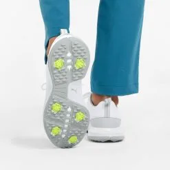 PUMA Fusion FX Tech Golf Shoes - Puma White/Puma Silver/High Rise -All Wedges Shop PUMA20Fusion20FX20Tech20Golf20Shoes20Puma20White20Puma20Silver20High20Rise