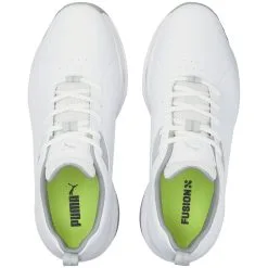 PUMA Fusion FX Tech Golf Shoes - Puma White/Puma Silver/High Rise -All Wedges Shop PUMA20Fusion20FX20Tech20Golf20Shoes20Puma20White20Puma20Silver20High20Rise2022028129