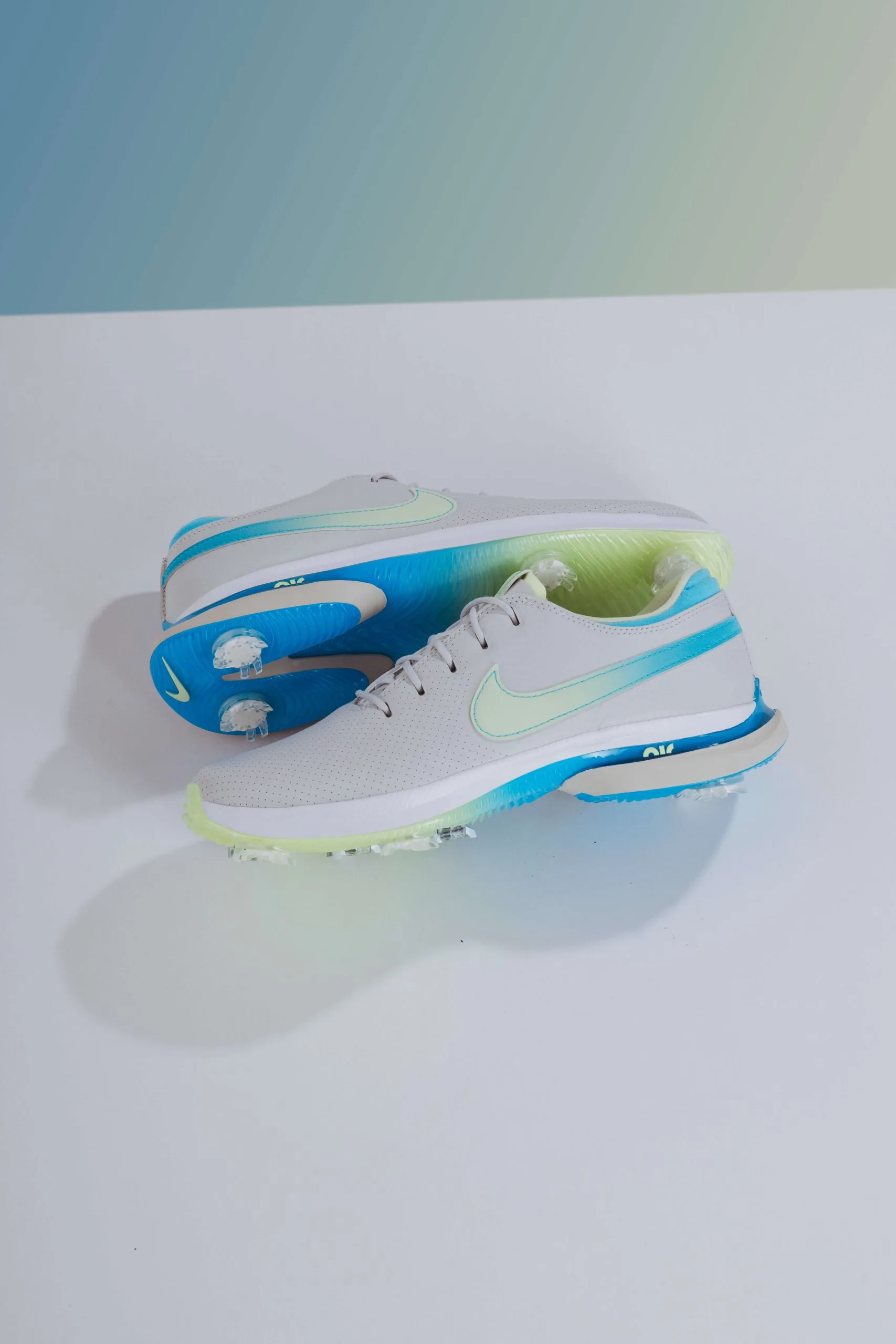 Nike Air Zoom Victory Tour 3 Golf Shoes - Photon Dust/Baltic Blue/Barely Volt 10 Nike Air Zoom Victory Tour 3 Golf Shoes - Photon Dust/Baltic Blue/Barely Volt - Image 8