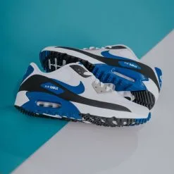 Nike Air Max 90 G Golf Shoes - White/Game Royal/Black/Photon Dust 19 Nike Air Max 90 G Golf Shoes - White/Game Royal/Black/Photon Dust -All Wedges Shop Scottsdale OWENPETERSPHOTOGRAPHY 9320 scaled
