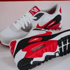 Nike Air Max 90 G Golf Shoes - White/University Red/Black/Photon Dust -All Wedges Shop Scottsdale OWENPETERSPHOTOGRAPHY 9346 scaled