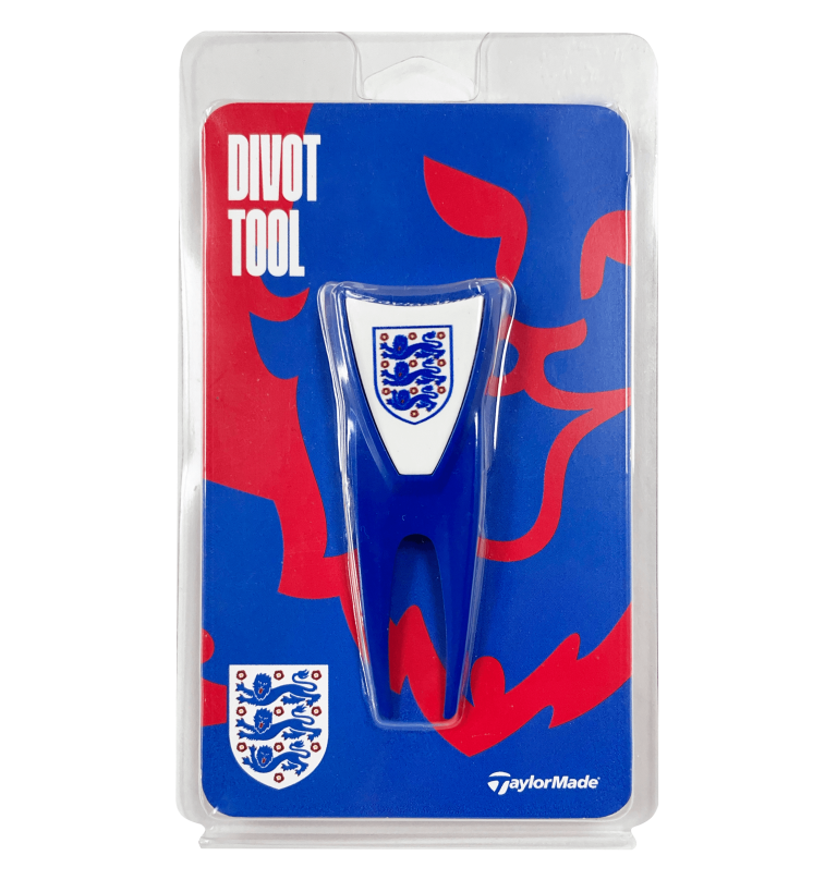 TaylorMade X England World Cup Golf Divot Tool 3 TaylorMade X England World Cup Golf Divot Tool