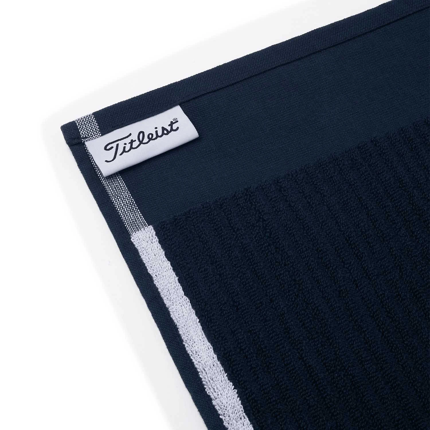 Titleist Players Terry Golf Towel - Navy/White 4 Titleist Players Terry Golf Towel - Navy/White - Image 2