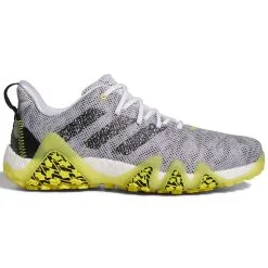 Adidas Codechaos 22 Golf Shoes - White/Core Black/Beam Yellow