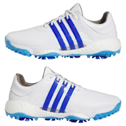 Adidas Tour360 22 Golf Shoes - White/Lucid Blue/Silver Metallic 19 Adidas Tour360 22 Golf Shoes - White/Lucid Blue/Silver Metallic -All Wedges Shop adidas tour360 whitelucidbluesilvermetallic 9