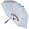 Callaway Shield 64 Inch Double Canopy Golf Umbrella - White/Black