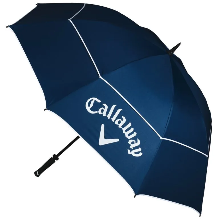 Callaway Shield 64 Inch Double Canopy Golf Umbrella - Navy/White 3 Callaway Shield 64 Inch Double Canopy Golf Umbrella - Navy/White