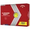 Callaway Chrome Soft Triple Track Golf Balls - Yellow / Dozen -All Wedges Shop callaway chromesoft tripletrack yellow 12028129