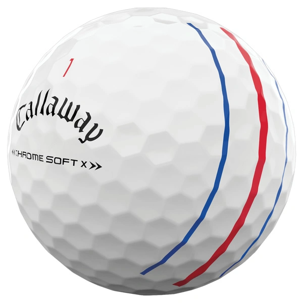 Callaway Chrome Soft X Triple Track Golf Balls - White / Dozen 4 Callaway Chrome Soft X Triple Track Golf Balls - White / Dozen - Image 2