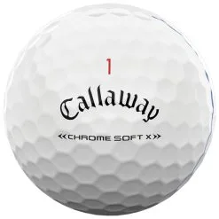 Callaway Chrome Soft X Triple Track Golf Balls - White / Dozen 9 Callaway Chrome Soft X Triple Track Golf Balls - White / Dozen -All Wedges Shop callaway chromesoft x tripletrack white 3